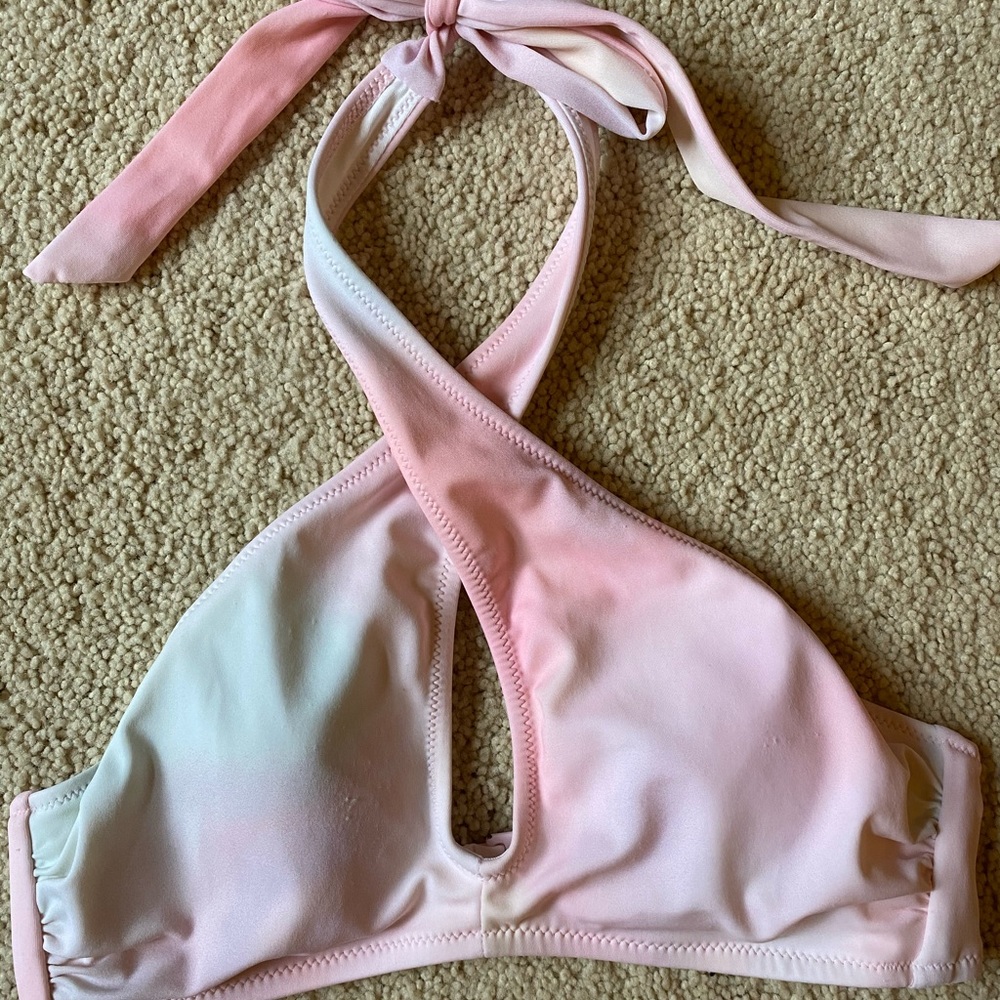 Victoria's Secret PINK Cloud Keyhole Halter Bikini